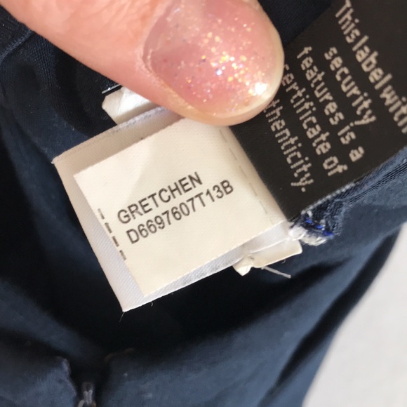 DVF Gretchen Dress in Navy (8) - Picture 15 of 16